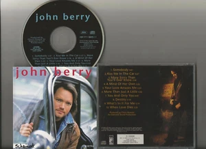 John Berry CD 10 Tracks Liberty Somebody Kiss Me in the Car More Sorry VG+/EX P - Foto 1 di 1