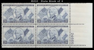 USA3 #1010 MNH PB4 Lafayette Issue - Picture 1 of 1