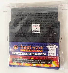Heatwave® 2er-Pack Herren Thermo T-Shirt Unterwäsche - Größe S - Bild 1 von 2