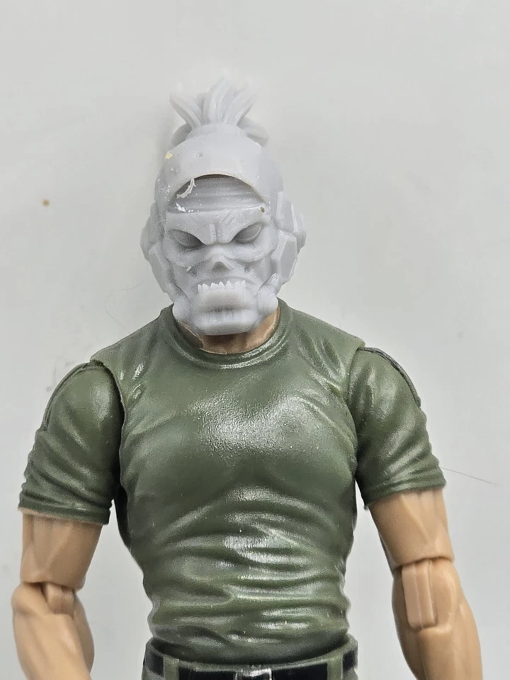 Cabeza Cyber Ninja Ying impresa en 3D 1:18 3 3/4" GI Joe 25 aniversario B80 Foto 1 de 1