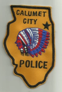 Calumet City (Illinois) (Indian Head) Police SSI Patch - Bild 1 von 2