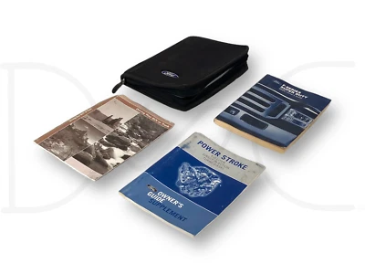 2006 Ford F250 F350 Super Duty 6.0 Diesel Owners Manual Guide Kit Packet OE 06 - Image 1 of 4