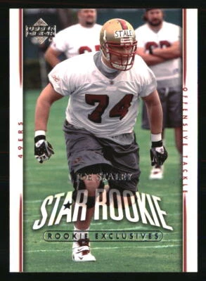 Joe Staley 2007 Upper Deck #261 FOOTBALL Card - Image 1 of 2