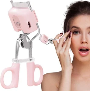 Heated Eyelash Curler Metal Version 3 Heating Modes Rechargeable Electric Eye... - Picture 1 of 7