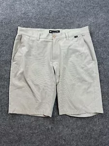 Pantaloncini da golf Travis Matthew uomo 34 beige performance 10" - Foto 1 di 8
