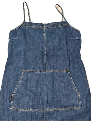 Lauren Jeans Co Vintage Denim Maxi Dress  Petite Medium New With Tags - Image 1 of 4