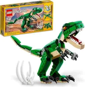 LEGO Creator 3 in 1 Mighty Dinosaur Toy, Transforms from T. rex to Triceratops.. - Picture 1 of 12