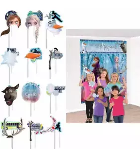 Disney Frozen 2 Scene Setters Photo Backdrop with Props - Picture 1 of 5