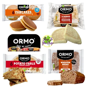 1 EACH ORMO WHEATEN LOAF PANCAKES SODA FARLS POTATO BREAD Irish Ulster Fry☘️🍞☘️ - Picture 1 of 5