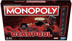 Monopoly Marvel Deadpool Edition Board Game