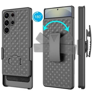 Funda con soporte con clip para cinturón Ultra para Samsung Galaxy S25/S25+/S25 con soporte - Imagen 1 de 8