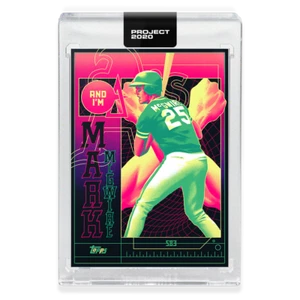 Topps Project 2020~1987 Mark Mcgwire #276 By Matt Taylor PR:1902 - Picture 1 of 2