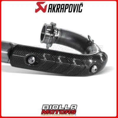 PARACALORE AKRAPOVIC Kawasaki KX 250 F 2006 CARBONIO P-HSK2M1 - Изображение 1 из 4