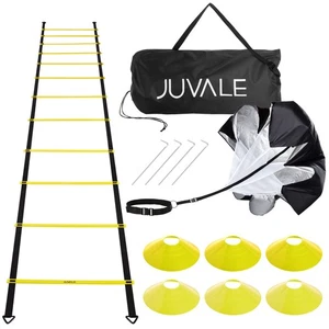 Equipo de entrenamiento de velocidad y agilidad, incluye escalera de agilidad con bolsa de transporte - Imagen 1 de 11