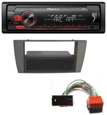 Pioneer DAB 1DIN MP3 AUX USB Autoradio für Jaguar S-Type X-Type 2003-2008 - Bild 1 von 4
