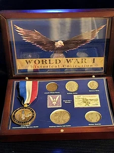 World War 1 Historical Collection Walking Liberty Barber Mercury Buffalo Lincoln - Picture 1 of 7