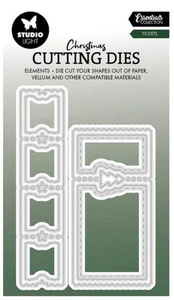 Studio Light Essentials Cutting Die-Nr. 867, Christmas Ticket 5A002BFZ-1GDYF - Picture 1 of 2