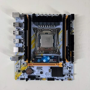 Qiyida X99 LGA 2011-3 Mini-ITX Combo Intel Xeon E5-2680V4 32GB RAM 512GB NVME - Bild 1 von 6