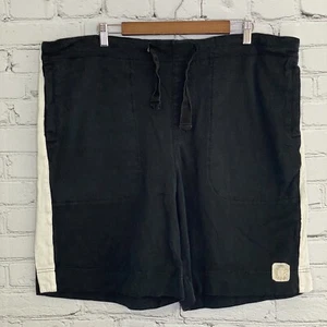 Converse One Star Sweat Shorts Mens Size XL Black White Pockets Gym Shorts VTG - Picture 1 of 13