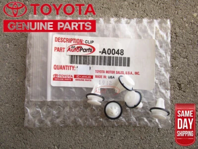 22-24 TOYOTA CAMRY INTERIOR PANEL PUERTA MOLDURA RETENEDOR CLIP OEM CANTIDAD 5 NUEVO Foto 1 de 4