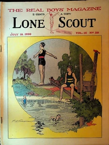 Lone Scout Magazine July 10 1920 Scouting Hawaii WD Boyce African Safari - Picture 1 of 3