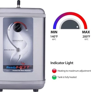 Ready Hot Instant Hot Water Dispenser 2 (Model RH-200-SS) - Picture 1 of 9