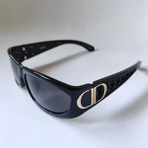 Christian VeryDior S3F Black Rectangular Sunglasses - Bild 1 von 7