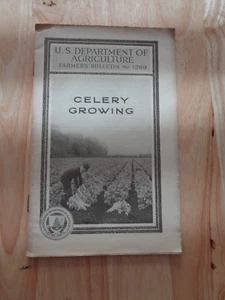 Celery Growing by W R Beattie SC - Foto 1 di 1