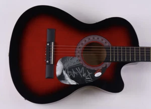 Billy Idol Signed 39" Acoustic Guitar JSA COA - Picture 1 of 3