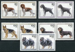 Bund Nr. 1797 - 1801 postfrisch waagerechte Paare Motiv Hunde Dogs BRD 1995 MNH - Picture 1 of 3