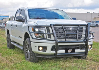 Protector de rejilla Steelcraft 50-4140C negro HD para 17-24 Nissan Titan Foto 1 de 2