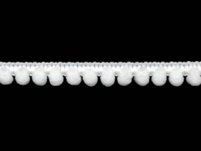 Flecos Baby Pom Pom, 3/8 pulgadas de ancho -seleccionar color-vender por yarda Foto 1 de 3
