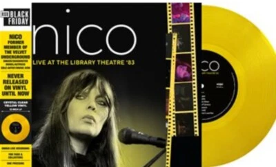 NICO -  Live at the Library Theatre '83 -Color Yellow Clear / Velvet Underground - Photo 1/3
