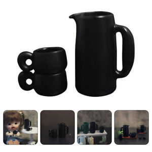  Mini Jug and Cup Set Cosplay Accessories Tiny Tea Pretend Food Delicate