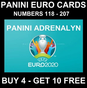 Tarjetas Panini Adrenalyn Euro 2020 Inglaterra/España/Finlandia/Francia/Alemania - Imagen 1 de 91