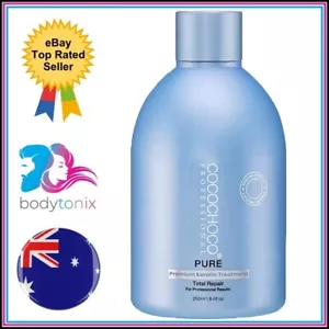 COCOCHOCO PRO PURE Brazilian Keratin Salon Hair Straightening Treatment 250ml - Picture 1 of 3