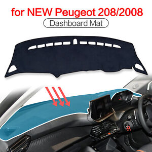 Dashboard Pad for Peugeot 2008 e-2008 208 GT 2019-2022 Non-Slip Dash mat dashmat