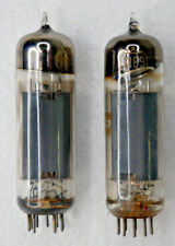 7189 RCA MADE IN THE UNITED STATES POWER TUBES PAIR TEST GOOD NO RESERVE