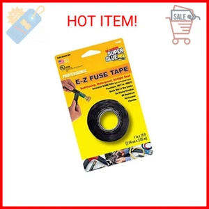 Super Glue The Original 15408 E-Z Fuse Tape, black, 1 inches width x 10 feet len - Picture 1 of 1