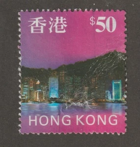 Hong Kong 1997 #778 Panoramic View of Hong Kong Skyline - Used - Picture 1 of 2