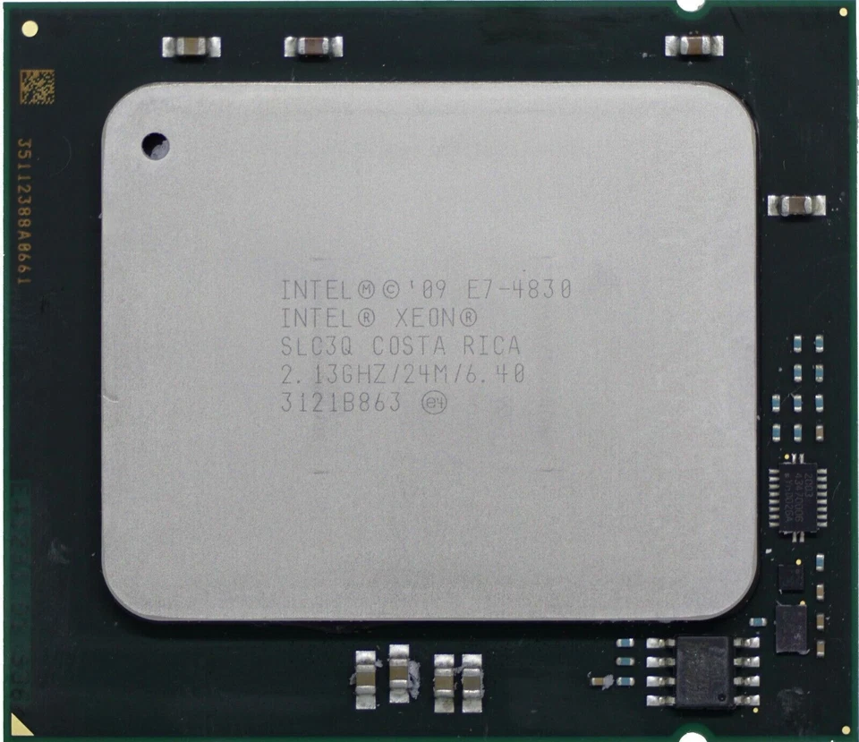 Intel Xeon E7-4830 2.13-2.40GHz 8 Core 24MB SmartCache Processor CPU SLC3Q - Image 1 of 2