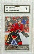 2015-16 Upper Deck Young Guns Rookie Brett Kulak #248 GMA GEM MT 9