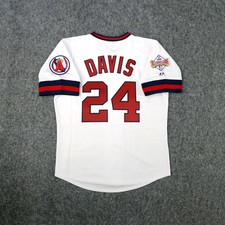 Chili Davis California Angels 1989 All Star Men's Cooperstown Home White Jersey