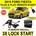 2015 Ford Fiesta Remote Start Plug and Play Easy Install DIY 3X Lock No Cut FO1