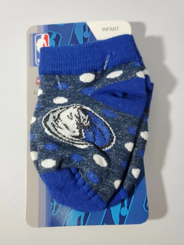 Dallas Mavericks NBA For Bare Feet Infant Socks NEW Cover