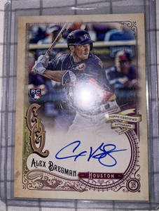 2017 Topps Gypsy Queen Alex Bregman Rookie Autograph RC On Card Auto #GQA-AB