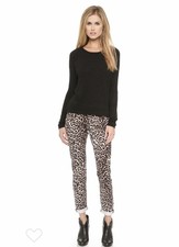 Rag & Bone Leopard Boyfriend Jeans in Snow Leopard. Size 27. NWT. Retail- $285