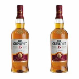 The Glenlivet 15 Jahre Single Malt Scotch Whisky 2er Set French Oak 40% 2x700 ml - Bild 1 von 3