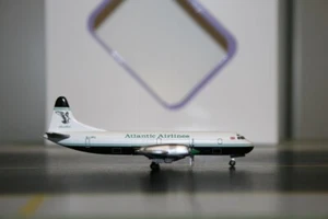 Aeroclassics 1:400 Atlantic Airlines Lockheed L-188 Electra G-LOFC (AC411124) - Picture 1 of 7