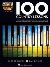 100 Country Lessons - Keyboard Lesson Goldmine Series Book 2-Cd Pack 000122265
